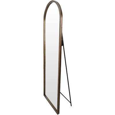 miroir sur pied doré arche élégante pour décoration intérieure RECOLLECTION