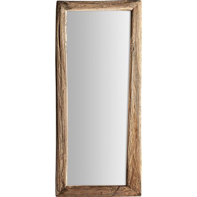 Miroir en bois de teck rectangulaire, Makari RECOLLECTION