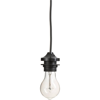 Suspension luminaire verre transparent soquet plastique RECOLLECTION