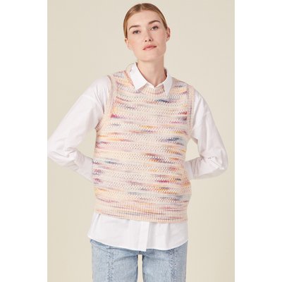 Pull sans manches ajouré BONOBO
