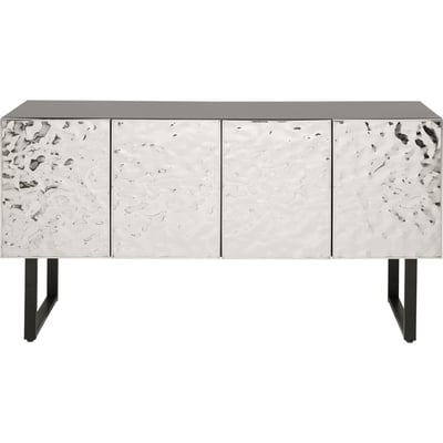 Buffet 4 portes en acier texturé, CARINO KARE DESIGN