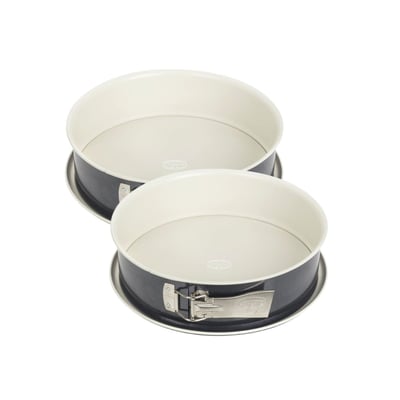 Ensemble de 2 Moules à manqué à charnière 26 cm BACK-TREND DR OETKER