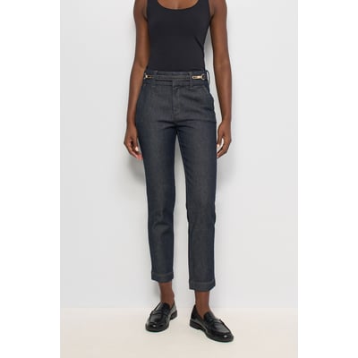 SECRET CHINO PUSH IN CROPPED SLIM SALSA JEANS