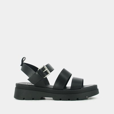 Sandales en cuir Priame , semelle chunky JONAK