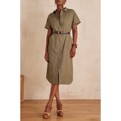 Robe mi-longue RAMA en coton Maison 123