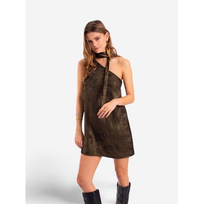 Robe courte asymétrique avec écharpe YOU READY THE-ARE