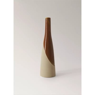 Vase 100 % grès bicolore MANGO HOME