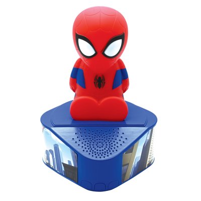 Enceinte Bluetooth avec figurine lumineuse de Spiderman LEXIBOOK