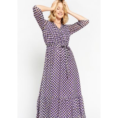 Robe cache-coeur à imprimé graphique LOLALIZA