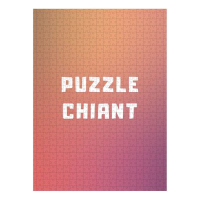 Puzzle chiant   500 pièces L'AFFICHERIE