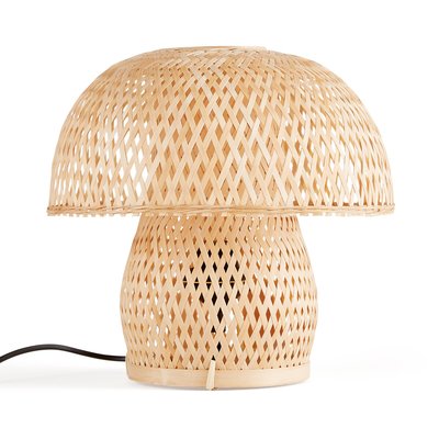 Lampe à poser, forme champignon, en bambou, Blini LA REDOUTE INTERIEURS