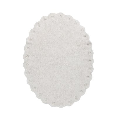 Tapis ovale en coton Pomme de pin COTTON WOODS LORENA CANALS
