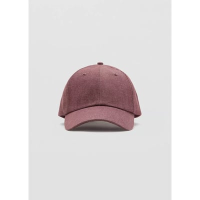 Casquette coton visière MANGO