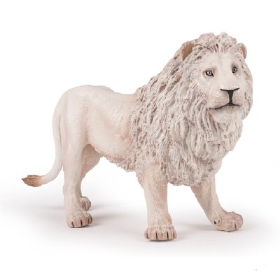 Figurine Grand Lion Blanc PAPO