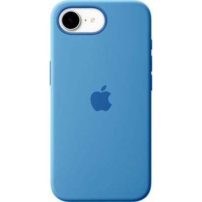 Coque iPhone 16e silicone Bleu d'hiver APPLE