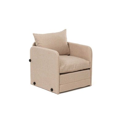 Fauteuil convertible en tissu Saga HANAH HOME