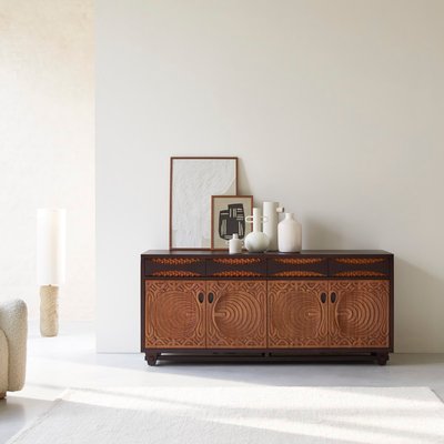 Buffet en acajou massif 180 cm FRIDA TIKAMOON