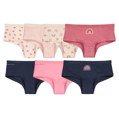 Lot de 7 shorties fantaisie LA REDOUTE COLLECTIONS