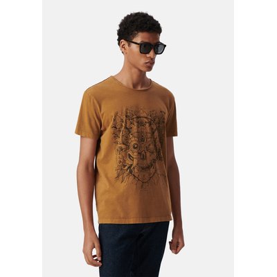 T-shirt coton bio visuel tête de mort IKKS