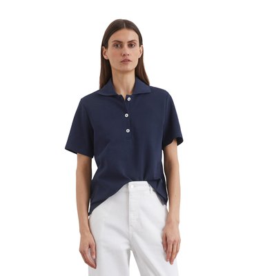 Polo régulier avec structure en nid d'abeille MARC O'POLO