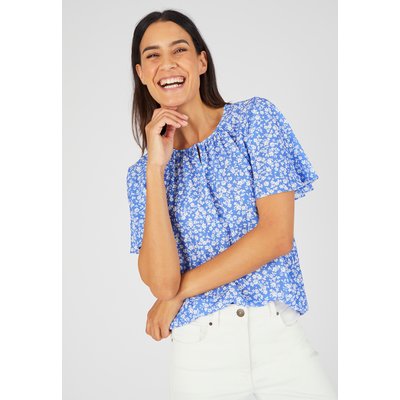 Blouse crêpe reliéfé DAMART