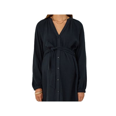 Robe courte en gaze de coton grossesse et allaitement VERTBAUDET