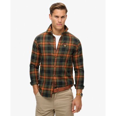 Chemise de bûcheron en coton à manches longues SUPERDRY
