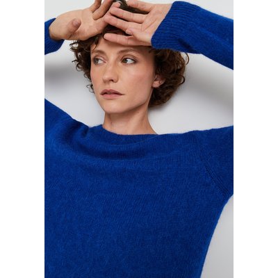 Pull col bateau contenant de l'alpaga MONOPRIX