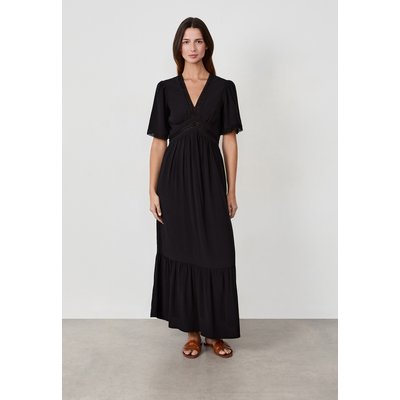 Robe longue avec broderies ANNY BROD ETAM