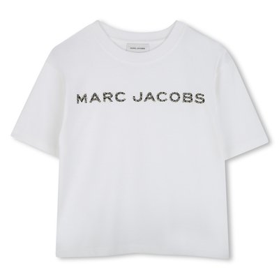 T-shirt en coton avec strass MARC JACOBS