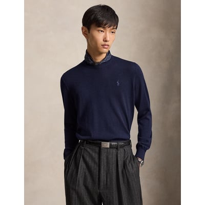 Pullover girocollo, in lana merino POLO RALPH LAUREN