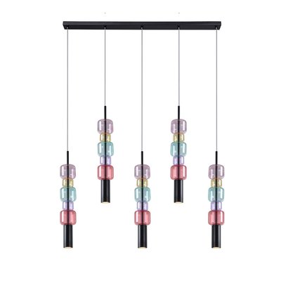 Suspension en verre et acier 100cm, CANDY BAR KARE DESIGN