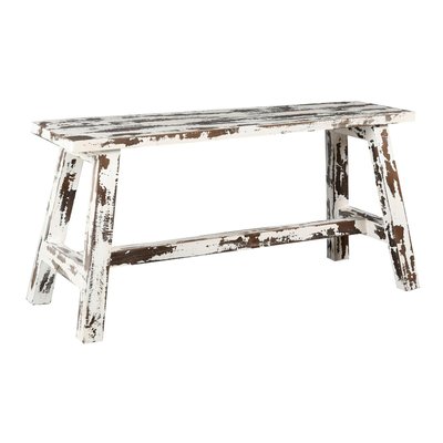 Banc en acajou teinté AUBRY GASPARD