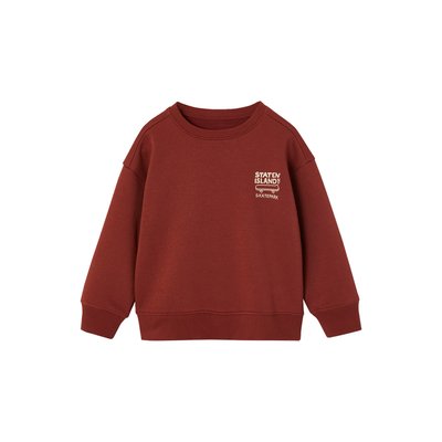 Sweat couleur motif poitrine Basics VERTBAUDET