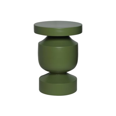 Table d'appoint, bout de canapé, table de chevet métal Ø30,5 x H46,5cm ALMA SWEEEK
