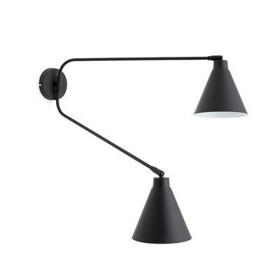 Hiba Metal Double Articulated Wall Lamp LA REDOUTE INTERIEURS
