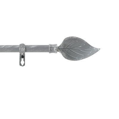 Kit de tringle Feuille gris DOUCEUR D'INTÉRIEUR