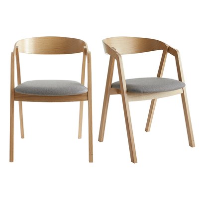Chaises scandinaves empilables (lot de 2) LOVA MILIBOO