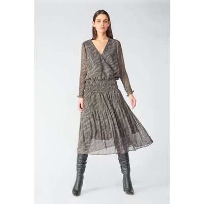 Robe longue droite BERENI LE TEMPS DES CERISES
