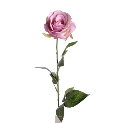 Rose Nina artificielle Champagne H 70 cm ARTIFICIELLES