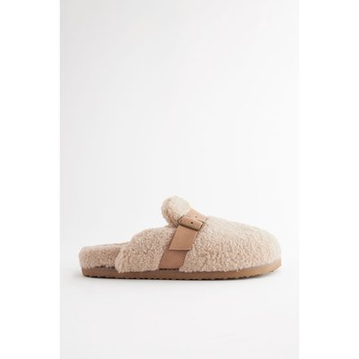 Chaussons mules à boucle coupe classique NEXT
