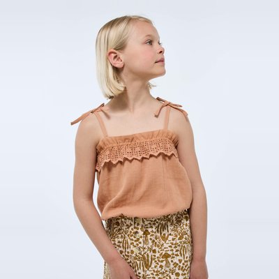 Top en gaze de coton MONOPRIX