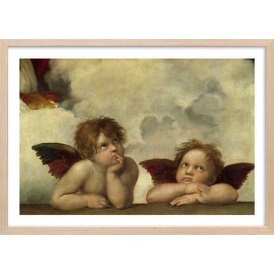 Poster Detail de la Chapelle Sixtine - Raphael HEXOA