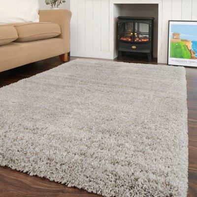 Tapis de shaggy, aspect laineux, ASPEN KUKOON RUGS