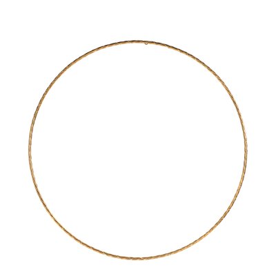 Cercle en fer BLANC D’IVOIRE