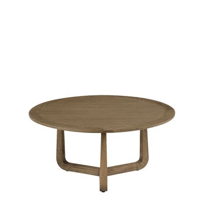 Table basse ronde chêne naturel BLANC D’IVOIRE