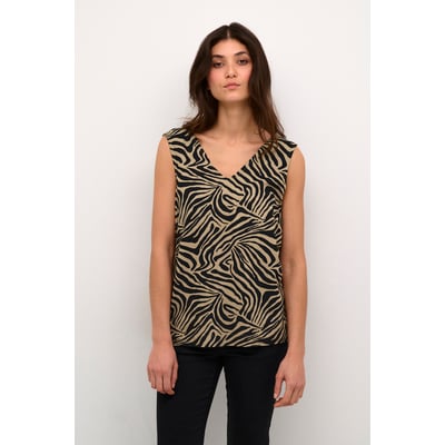 Sleeveless blouse KAFFE