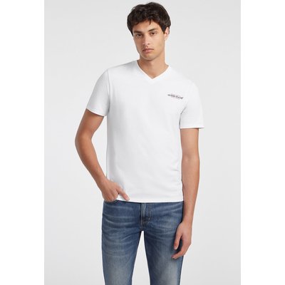 T-Shirt Slim Col V American Tradition GUESS