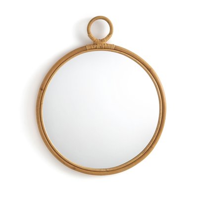 Ronde spiegel in rotan Ø52 cm, Nogu LA REDOUTE INTERIEURS