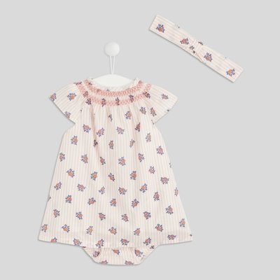 Robe sans manches imprimée en coton BIO BOUT'CHOU